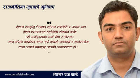 राजनीतिमा युवाको भुमिका